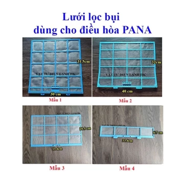 Lưới lọc máy lạnh Pana màng lọc bụi điều hòa Pana (1 tấm) hàng Mới