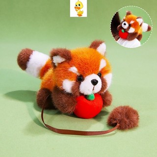 PLUS✨Hàng có sẵn✨Khỉ Dễ Thương Gấu Trúc Đỏ Vai Đứng Sang Trọng Đồ Chơi Vui Vẻ Apple Plushdoll Trẻ Em Đi Kèm Búp Bê Sang Trọng Quà Tặng Bạn Gái Quà Tặng Trẻ Em Quà Tặng Số Lượng Lớn Giáng Sinh Sang Trọng Đồ Chơi COD
