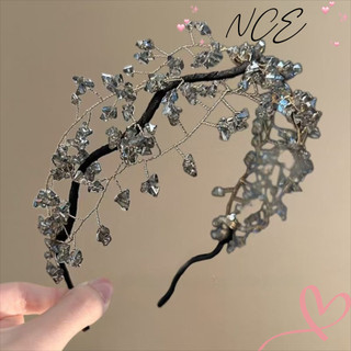 Vòng buộc tóc pha lê NCE, hạt dệt tinh tế - Style ngọt ngào dành cho bé gái