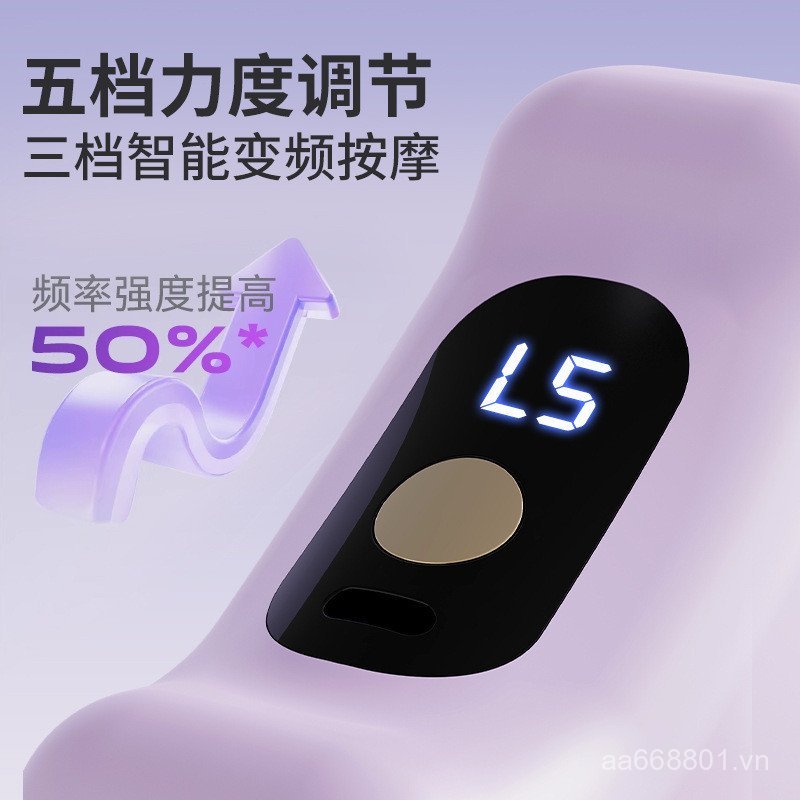 Fascia Súng Đôi Nhẫn Thể Dục Tiện Dụng Cụ Mát Xa Sạc Đốt Cháy Mỡ Fascia Ring Mini Rung Yoga Nhẫn 2FGU