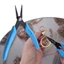 SA Kìm làm việc tinh tế Đầu nhọn mịn 5 inch Thép Carbon Xây dựng Thủ công Trang sức Sửa chữa Tay cầm điều khiển nâng cao