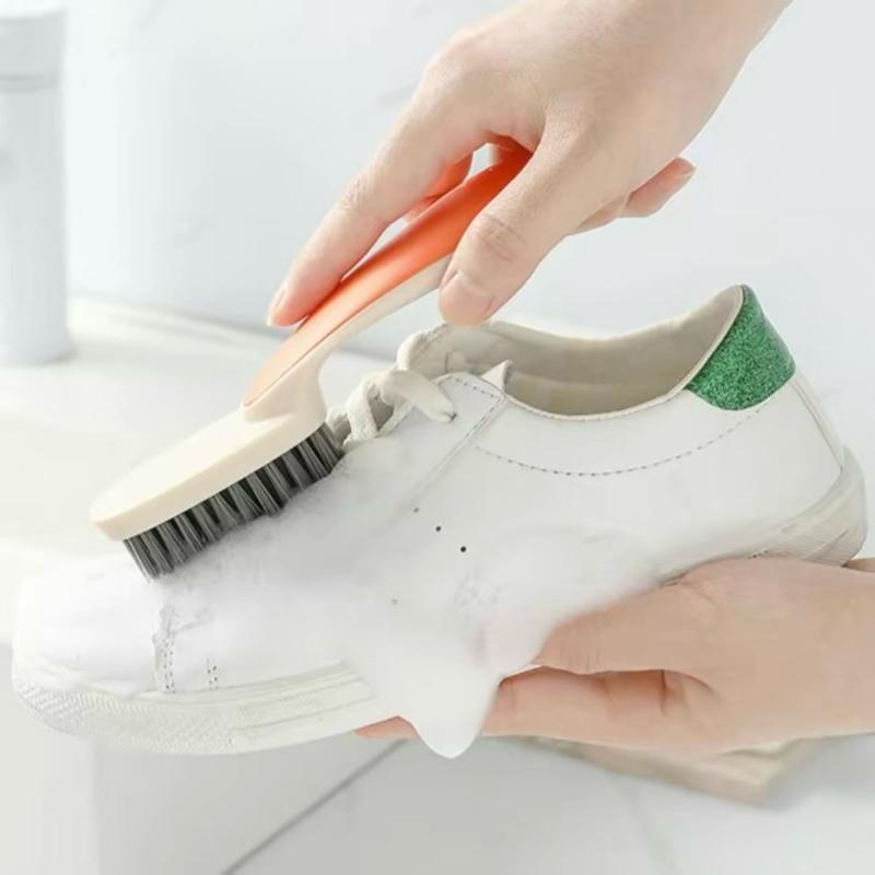 Bàn Chải Chà Giày Mini Lông Cứng Chà Giày Dép Tiện Dụng Đa Năng Trộn Màu