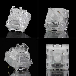 TTC Frozen Switch V2 Bàn phím cơ Im lặng Tắt tiếng Công tắc tuyến tính 39g 3 chân RGB Trong suốt