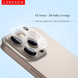 Lereach Kính cường lực bảo vệ ống kính máy ảnh cho iPhone 17 / 16 / 15 / 14 / 13 / 12 / 11 Pro Max / plus / mini / air