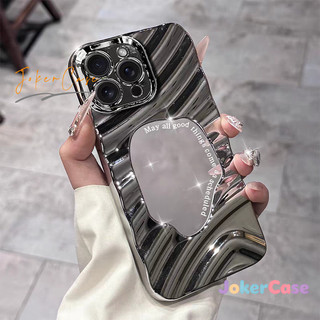Vỏ Cho IPhone 17 16 14 15 11 13 12 Pro Max X XS Max XR 15 14 16 7 8 Plus SE 2 3 Gương Trang Điểm Mát Mẻ Sáng Tạo Vỏ Mềm
