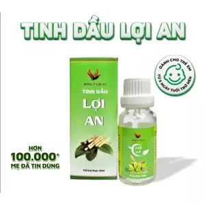 Tinh Dầu Lợi An Bôi Ấm Ngực Giảm Ho, Khò Khè, Đờm Đặc Cho Bé 20ml – Chiết Xuất Thảo Dược, Làm Ấm Cơ Thể, An Toàn Sơ Sinh