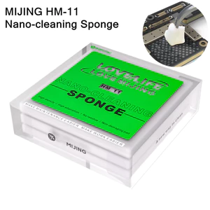 MIJING HM-11 Nano Làm Sạch Bọt Biển Không Có Dư Lượng Điện Thoại Di Động Mặt Sau Kính Màn Hình LCD Khung Camera Mô-đun Bụi Làm Sạch Bọt Biển
