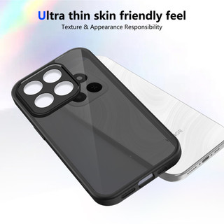 Dành Cho Honor X6C / X8C 4G Ốp điện thoại Cứng Mờ Da-Cảm Giác Mềm Khung TPU Chống Sốc Mỏng Vỏ