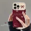 Ốp Gương Giá đỡ iPhone 16 15 14 13 12 11 Pro Max 7 8 Plus XR XS Max Chống Rơi 3D Tạo Dây Đeo Mềm Cho B-XPDP6D107&108