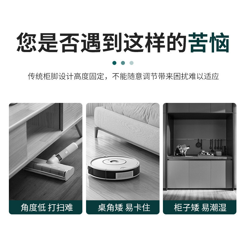 Có Thể Điều Chỉnh Kính Thiên Văn Tủ Chân Chân Chân Chân Có Thể Điều Chỉnh Chiều Cao Tròn Nội Thất Sofa Chân Hỗ Trợ Chân Tủ Tivi Chân Bàn 12.3 UDCR
