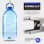 20 / 40 / 60 Móc sắt bền 32mm - Phụ kiện tắm hiện đại màu bạc - Kẹp rèm tắm chống gỉ - để sử dụng tại nhà & khách sạn