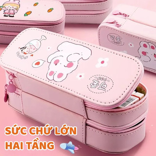Túi Đựng Bút 2 Tầng Tiểu Phi Hiệp Cute – Hộp Bút Học Sinh Đựng Được Nhiều, Chất Liệu Bền Đẹp