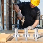 50 / 100 / 150 Chiếc Đầu Móng Tay Mở Rộng Ổ Đĩa Búa - Đinh Tán Mở Rộng Hợp Kim Nhôm - Gõ Loại Vít Móng Tay - Gia Đình Đinh Vít Khai Thác Nhỏ — ảnh 4