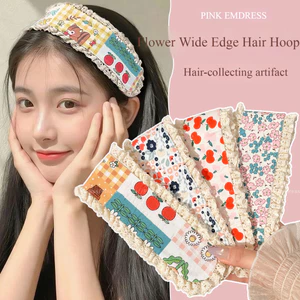 Dán Đầu Hoa Pháp Velcro Cho Mặt Rửa Tóc