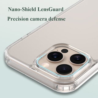 Lereach cho iPhone 17 / 16 / 15 / 14 / 13 / 12 / 11 / Xs Pro Max / plus / mini / air Phone Case TPU + Acrylic Chống Sốc Bảo Vệ Trong Suốt