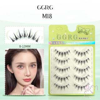 M18 Lông Mi Giả Quỷ Nhỏ - Thân Trong Suốt Uốn Cong Để Trang Điểm Mắt
