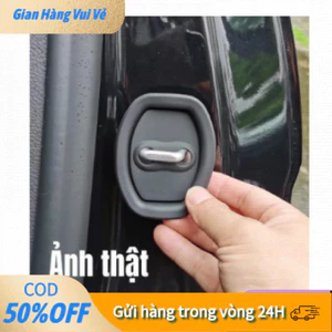 【24H】4 Miếng Đệm Khoá cửa Silicone Chống Va Đập Chống Sốc Tránh Chống Han Rỉ Hiệu Quả, Đệm giảm chấn cửa xe ô tô