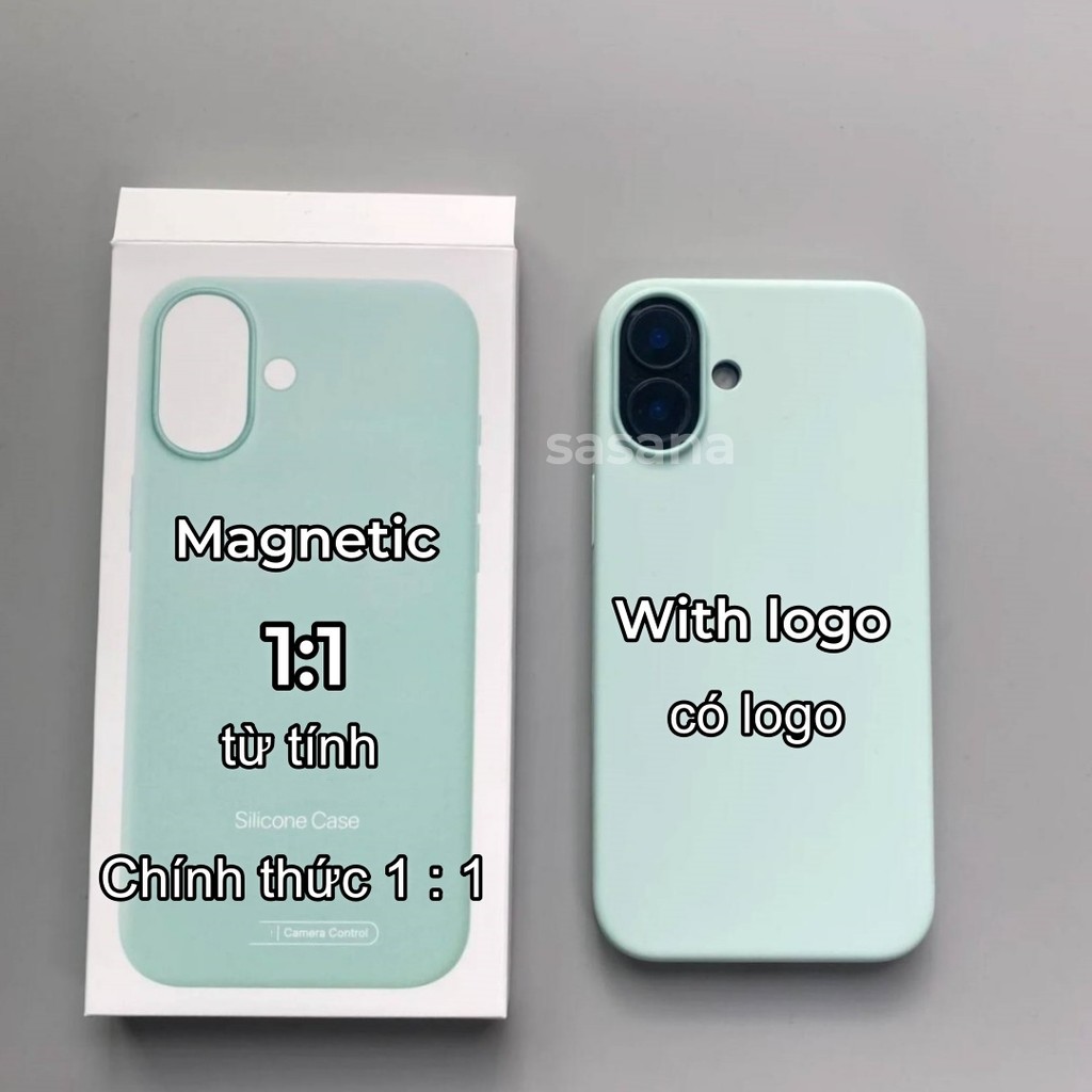 (Chính thức 1: 1) Silicon lỏng từ tính cho iphone 16 / 15 / 14 / 13 / 12 / Pro / Pro Max / plus / mini Vỏ điện thoại chất lượng cao Hoạt hình bật lên