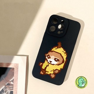 Ốp Điện Thoại Meme Ngộ nghĩnh Cho Honor 400 Smart 300 Pro Ultra X7D X6C X6B X5B Plus Magic 8 7 Pro 5G 4G Ốp Lưng Hoạt Hình Dễ Thương Pixel Banana Cat Matte Vỏ Mềm