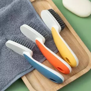 Bàn Chải Chà Giày Mini Lông Cứng Chà Giày Dép Tiện Dụng Đa Năng Trộn Màu
