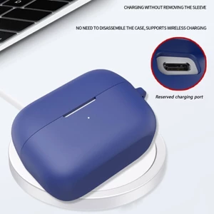MOON Bảo vệ linh hoạt Vỏ chống sốc Vỏ tai nghe Vỏ chống nước Vỏ silicon có thể giặt được Vỏ bảo vệ cho