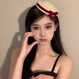 Mũ Giáng sinh với nơ hoa anh đào - phụ kiện tóc đa năng cho ngày lễ 25.11.28