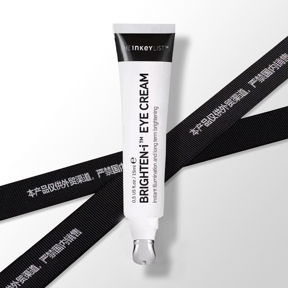 The INKEY List Caffeine Eye Cream 15ml Reduce Eye Puffiness Dark Circles