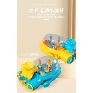 Tàu Không Gian Pinball Máy Đồ Chơi Trẻ Em Máy Chơi Game Bé Trai Bé Gái Tên Lửa Chơi Pinball Tương Tác Cha Mẹ-Con