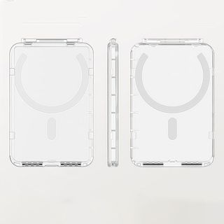 NEATNOOK Cho Túi Đựng Thẻ MagSafe, Hộp Đựng Thẻ Từ Tính Trong Suốt Siêu Mỏng, 2 Khe Cắm Thẻ Ví Chống Sốc Nhẹ Điện Thoại Cho 17 / 16 / 15 / 14 / 13 / 12