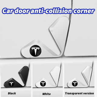 [4 Cái] Vỏ Góc Cửa Ô Tô Đa Năng Tesla Cản Chống Va Chạm Bảo Vệ r Miếng Dán Chống Trầy Xước Cho Tesla Model 3 Model Y