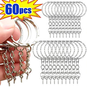 20 / 40 / 60 Cái Móc Khóa Tôm Hùm Keyfob Có Vít - Móc Khóa Chia Trống Kim Loại - Móc Khóa Trang Sức DIY - Khóa Tôm Hùm Mắt Cừu