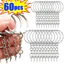 20 / 40 / 60 Cái Móc Khóa Tôm Hùm Keyfob Có Vít - Móc Khóa Chia Trống Kim Loại - Móc Khóa Trang Sức DIY - Khóa Tôm Hùm Mắt Cừu