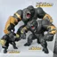 Store Bán chạy Siêu lớn gầm thét Godzilla Armor King Kong Gorilla Model Ultraman Doll Quà tặng năm mới 7QG8