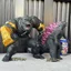 Store Bán chạy Siêu lớn gầm thét Godzilla Armor King Kong Gorilla Model Ultraman Doll Quà tặng năm mới 7QG8