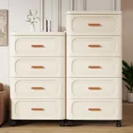 Tủ Nhựa Ngăn Kéo 52cm Cao Cấp - Thiết kế 5 ngăn di động đa năng cho phòng khách, đầu giường và đựng đồ ăn nhẹ — ảnh 7
