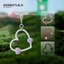Silicone INS Hoa Lãng Mạn Trái Tim Tình Yêu Nhẫn Treo + Thẻ Thích Hợp Cho iPhone Full Phạm Vi Phụ Kiện Dây Xích Điện Thoại Di Động Chất Lượng Cao
