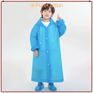 Áo Mưa Trẻ Em PURECOTTON0 và EVA - Chống Thấm Nước Bền Bỉ Unisex
