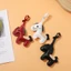 Ở Lại Đáng Yêu Ngựa Charm Móc Khóa Da PU Đa Năng Trang Trí Trang Trí
