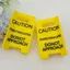 Kẹp Móng Vuốt Tóc GUSTAVA, Phụ Kiện Tóc Mờ Cảnh Báo Ký Vuốt Tóc Kẹp, Tay Cầm Mạnh Mẽ Màu Vàng Sống Động Đuôi Ngựa Giá Đỡ Bé Gái
