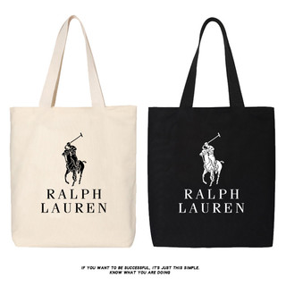 Ralph Lauren Túi Vải Thương Hiệu Hàng Hóa Thân Thiện Với Môi Trường Mua Sắm Dung Tích Lớn Đi Chơi Thời Trang Một Mảnh