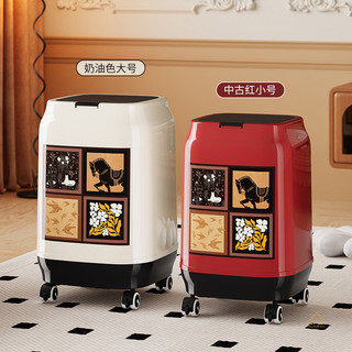 Trung Quốc Đồ nội thất gia đình Nguồn Nhà máy Thùng rác trung niên Thùng lưu trữ phòng khách gia đình Giá trị cao Nhà bếp phòng tắm dung tích lớn kín có nắp vỏ sò Chặn mùi Chống thấm nước Âm thanh ánh sáng chậm
