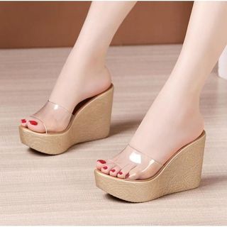 DÉP XUỒNG QUAI TRONG ĐẾ HOA HỒNG DéP Nữ 11NNBB
