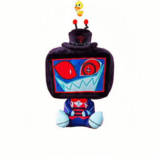 PLUS✨In Stock✨Hazbin Hotel Plush Doll Fun Hazbin Hotel Vox Búp bê gấu Đồ chơi nhồi cho trẻ em và người lớn  HazbinHote Shok.Way Plushy Quà sinh nhật cho trẻ em Quà Giáng sinh