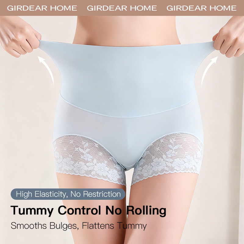 Girdear Home Ice Silk siêu mỏng quần lót nữ Quần Lót Định Hình Cho Nữ, Chất Liệu Cotton Mỏng Như Tơ Băng Giá, Thoáng Khí và Kiểm Soát Vòng Eo,GH24