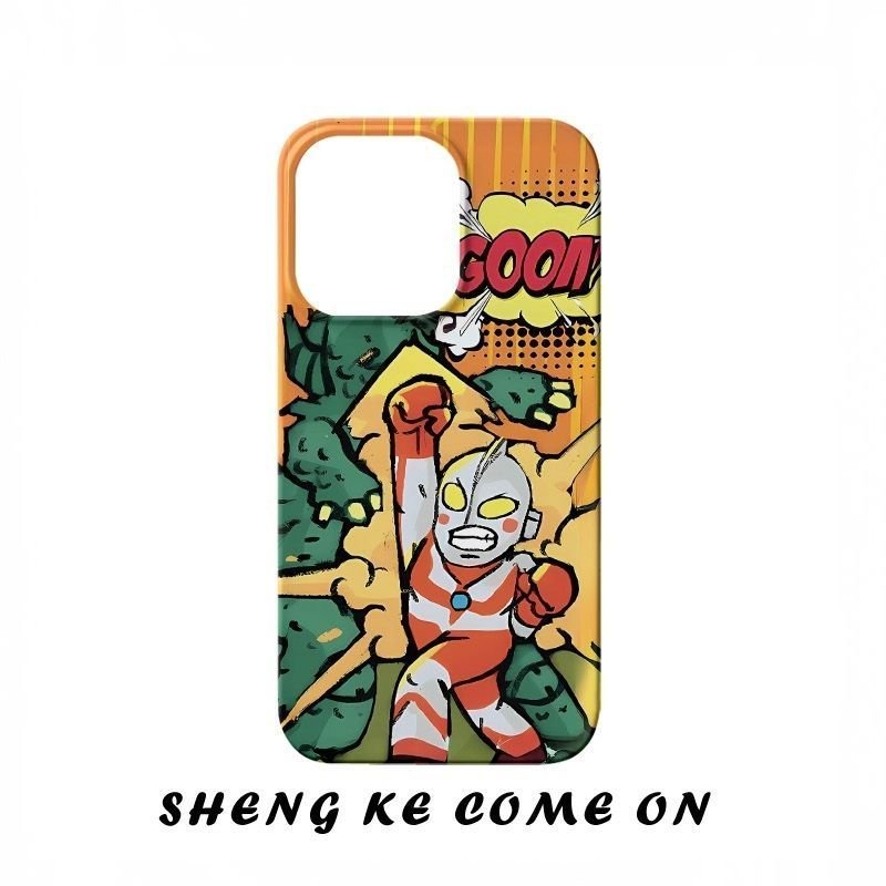 Ốp Điện Thoại Ultraman QYJS Thích Hợp Cho IPhone 16 15 14 13 ProMax 11 12 PRO X XS XR XSMAX 7 8 plus 17 AIR 16 15 14 PLUS Ốp Cứng Sáng Tạo Phim Độc Đáo G7DD