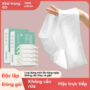 Quần lót dùng một lần,Quần short 7A vô trùng du lịch cotton cho phụ nữ,Quần lót kinh nguyệt cho thai sản và phụ nữ
