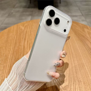 Ốp Điện Thoại PC Cứng Trong Suốt Siêu Mỏng Nhẹ Không Viền Cho iPhone 17 16 15 14 13 12 11 Pro Max XS Max XR 14/15Plus Ốp Lưng Cứng Bằng Nhựa