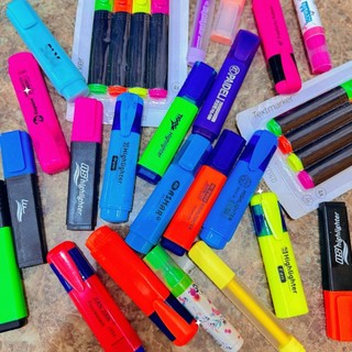 Bộ 5 bút highlight pastel nhiều màu tiện lợi cho học tập và văn phòng