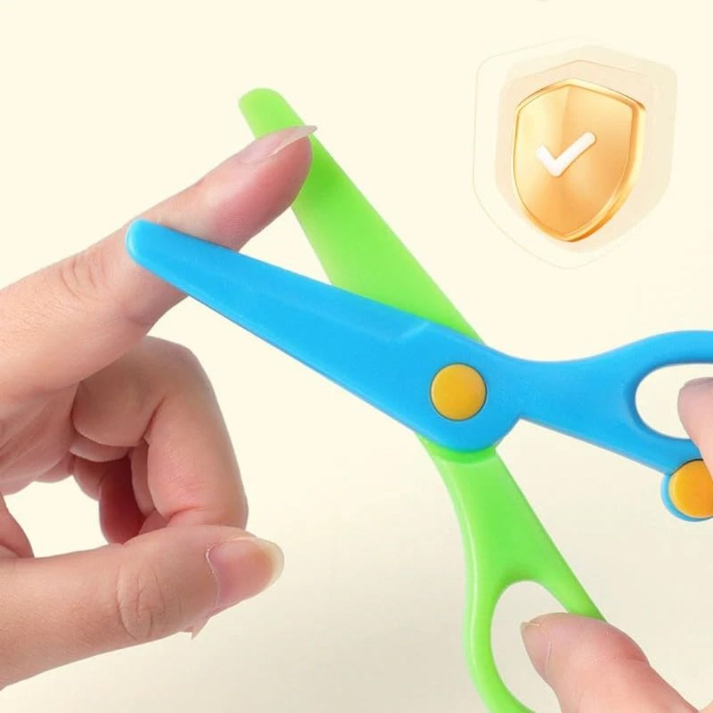 Bộ dụng cụ cắt giấy cho trẻ em SIMPLEAID, với dụng cụ huấn luyện trẻ em Thực hành cắt mẫu giáo, Giấy an toàn phát triển Đồ dùng thủ công Đào tạo mầm non