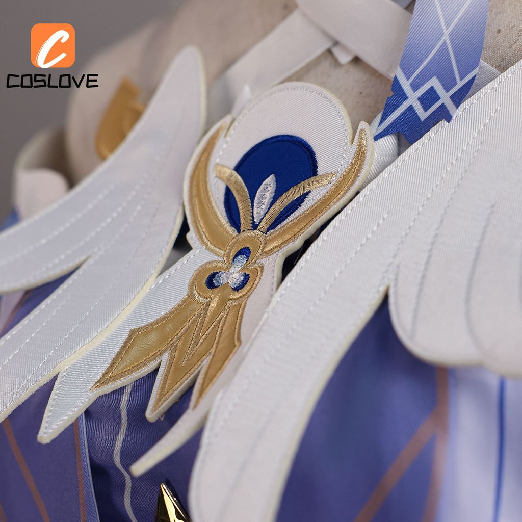 Anime Cosplay Trang Phục Nhân Vật Columbina Từ Trò Chơi Genshin Impact, Đầm Váy Dài Cho Người Phụ Nữ